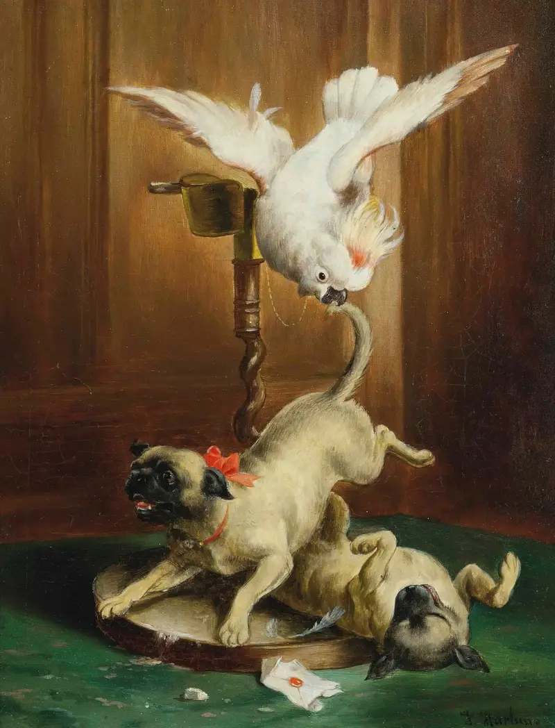 Mops-Pandämonium von Carl Reichert