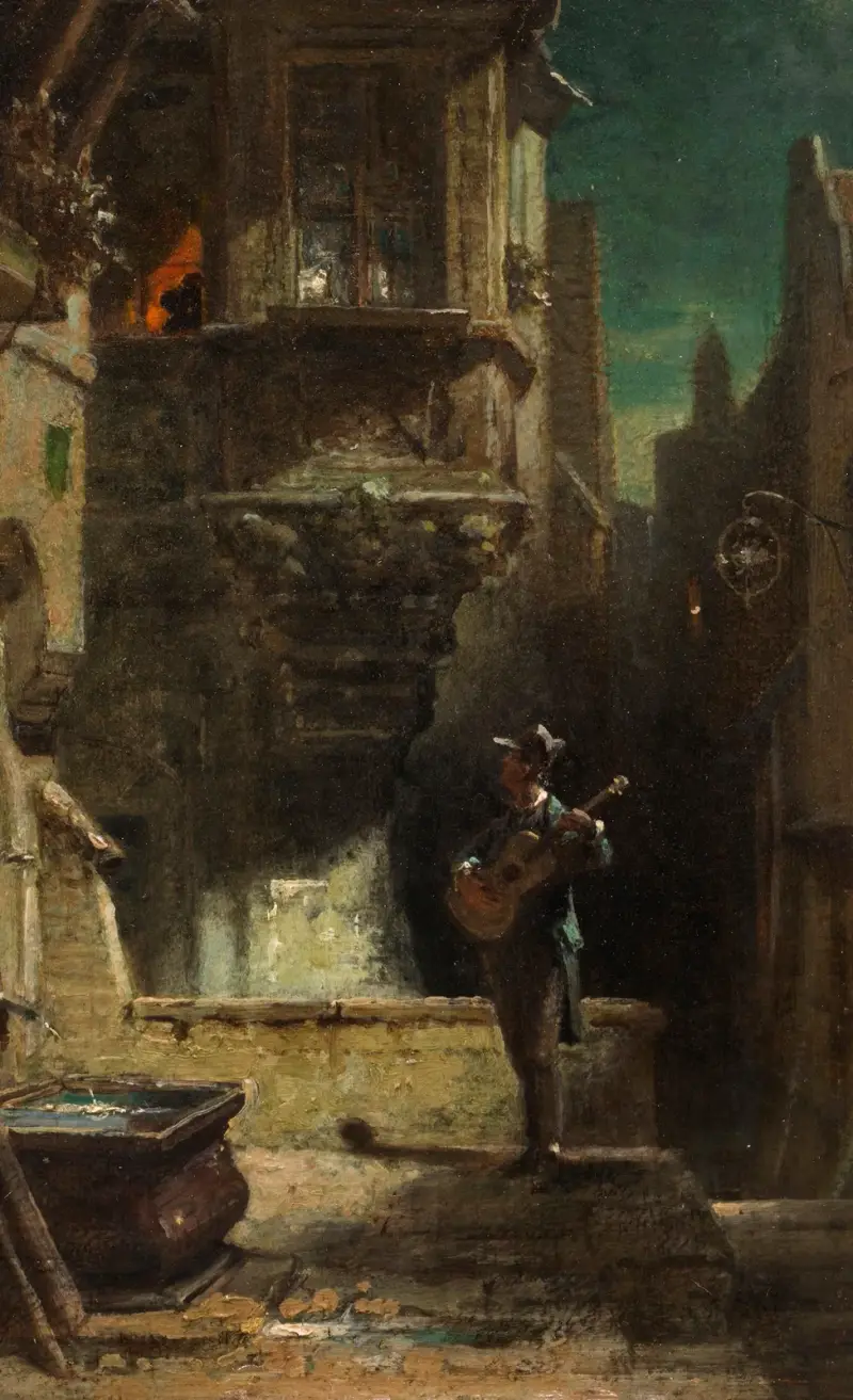 Serenada, Carl Spitzweg