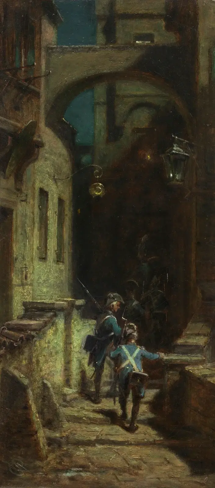 Die Scharwache von Carl Spitzweg