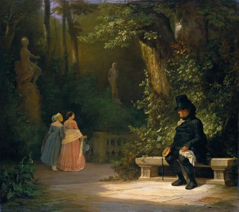 Änklingen av Carl Spitzweg