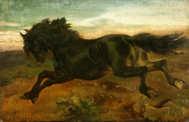 Galloping Horse av Carl Wahlbom