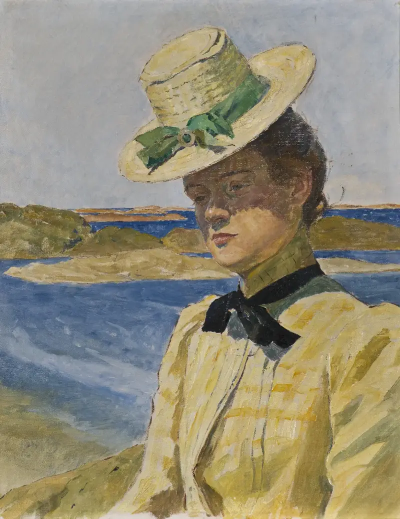 Miss Agnes Cleve av Carl Wilhelmson
