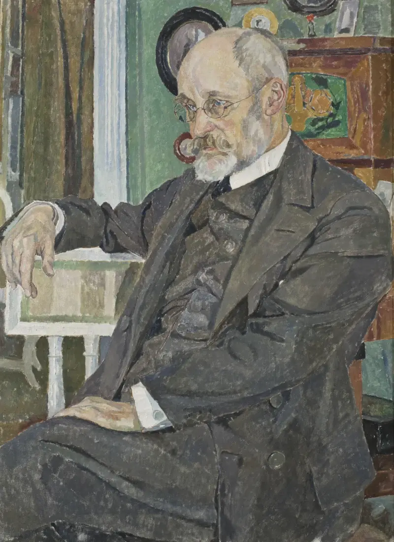 Nils Kreuger, 1858–1930, konstnär av Carl Wilhelmson