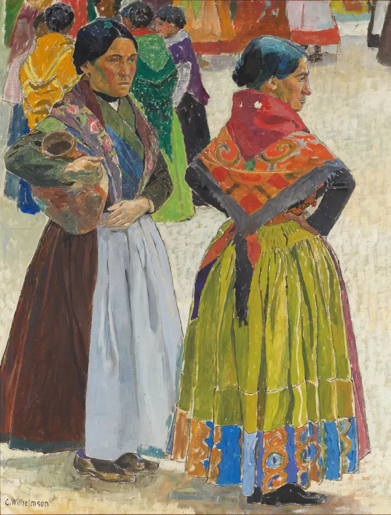 Spanska kvinnor av Carl Wilhelmson