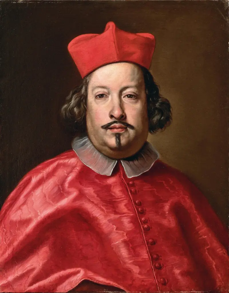 Porträtt av kardinal Camillo Massimo av Carlo Maratti