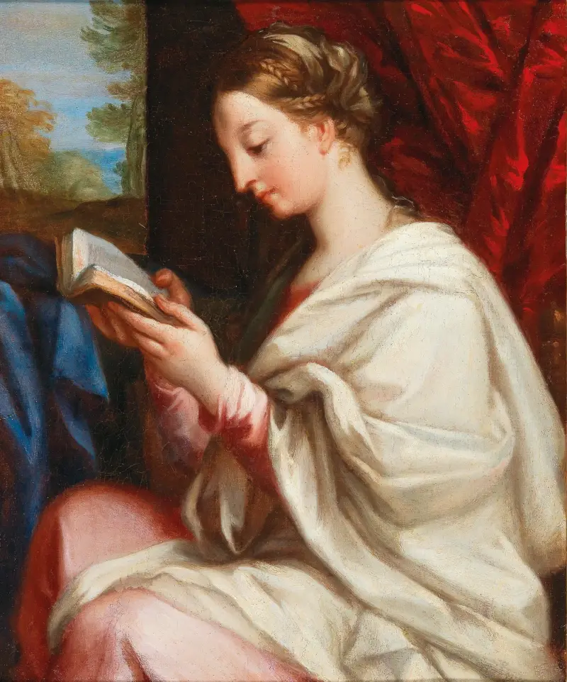 Madonna czytająca, Carlo Maratti