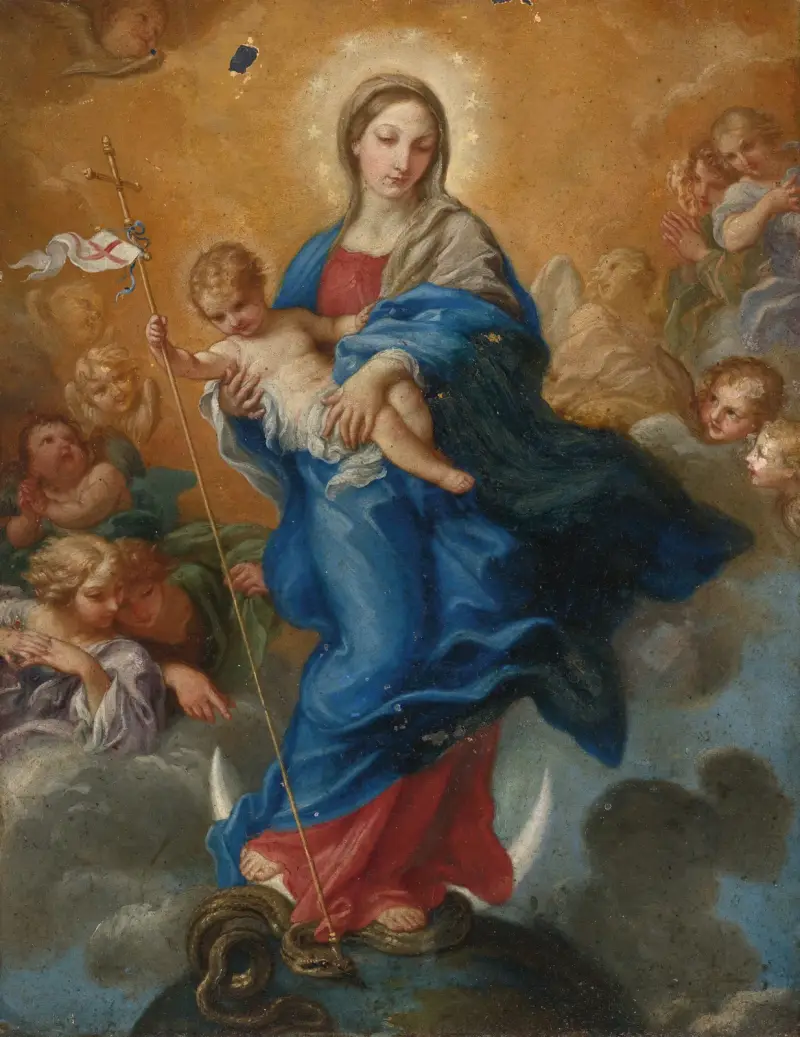 Virgin Of The Immaculate Conception av Carlo Maratti