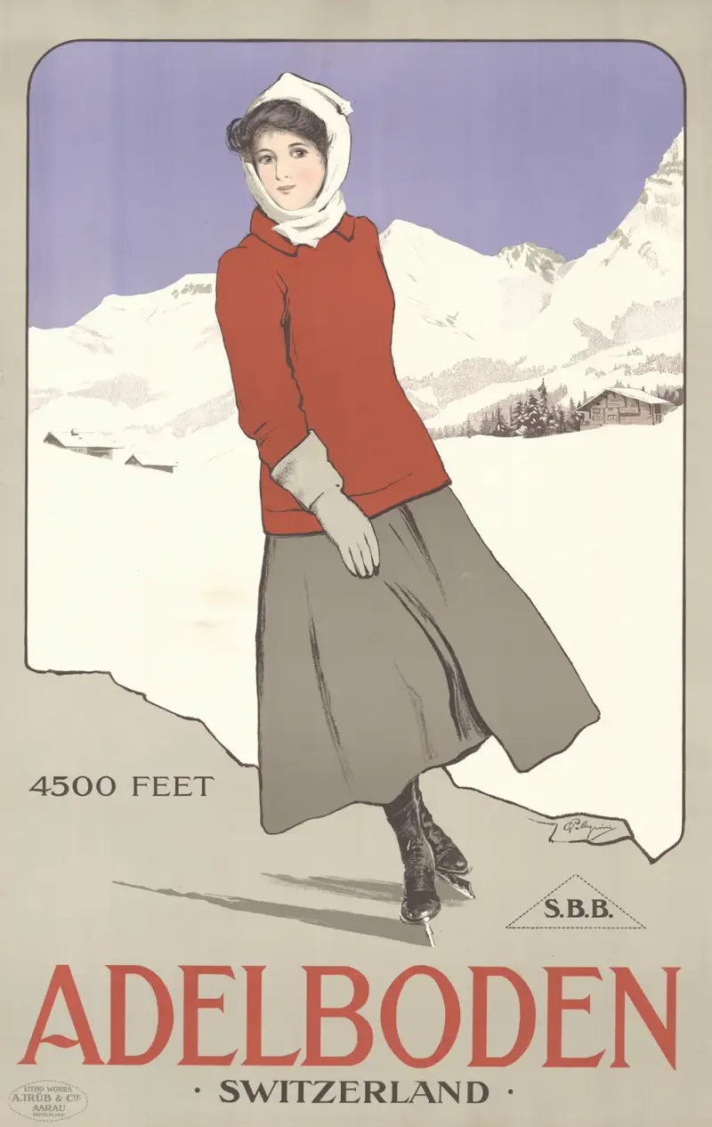 Adelboden Switzerland av Carlo Pellegrini