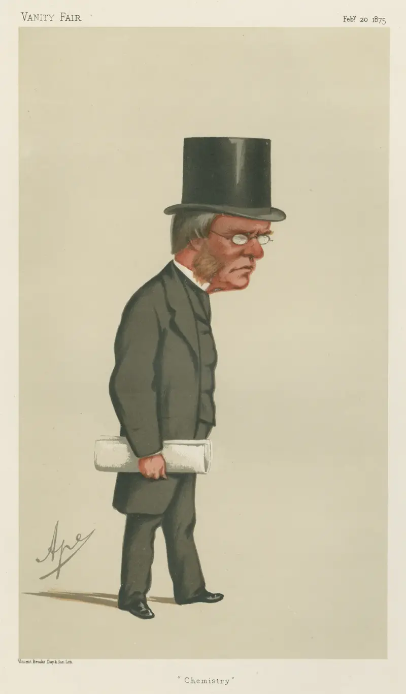 Ärzte und Wissenschaftler. „Chemie“. Dr. Lyon Playfair. 20. Februar 1875 von Carlo Pellegrini
