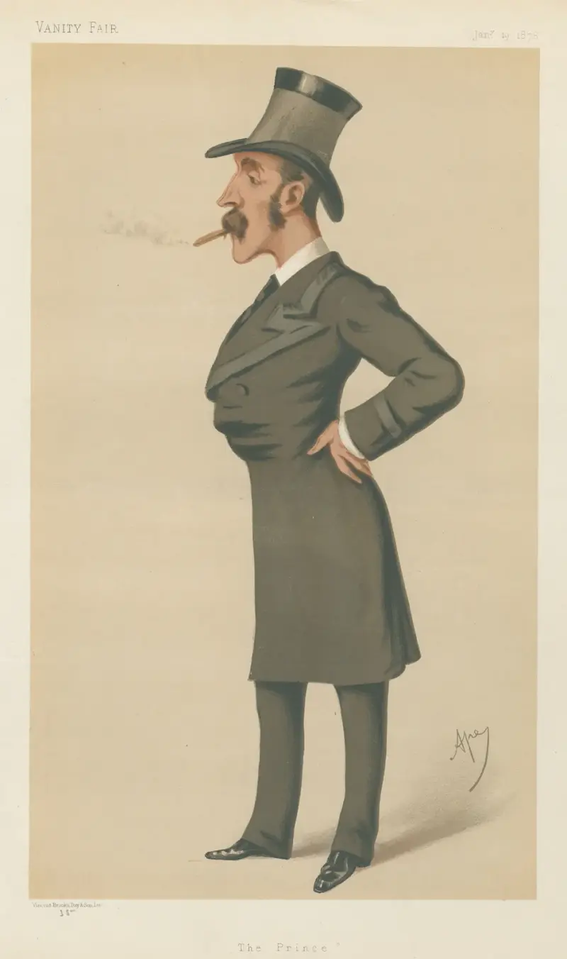 Military and Navy; ‘The Price’, Colonel Owen Lewis Cope Williams, January 19, 1878 av Carlo Pellegrini