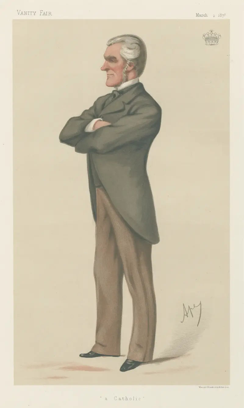 Politiker – ‚ein Katholik‘. Der Earl of Denbigh. 2. März 1878 von Carlo Pellegrini