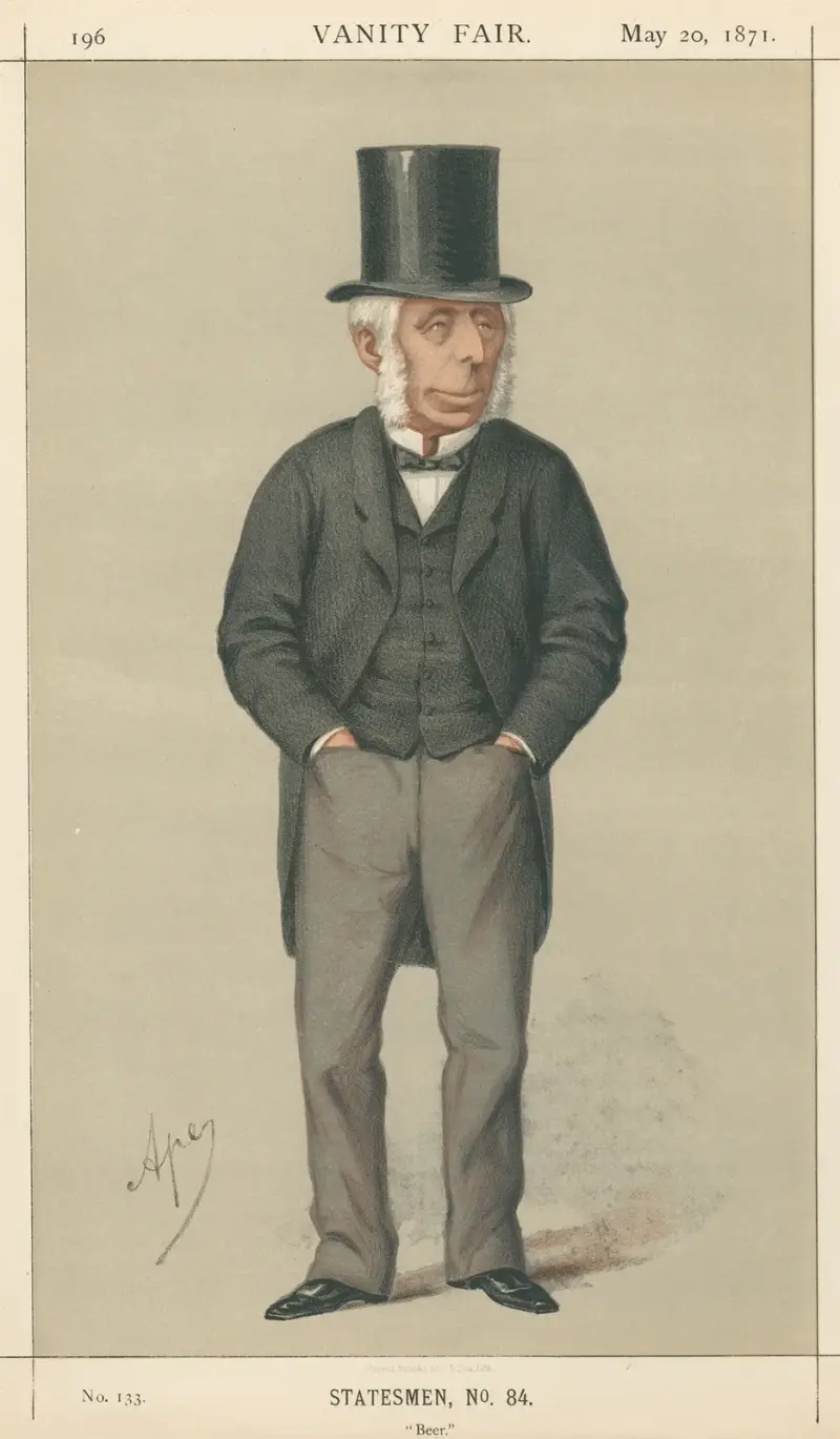 Politicians – ‘Beer’. Mr. Michael Thomas Bass. May 20, 1871 av Carlo Pellegrini