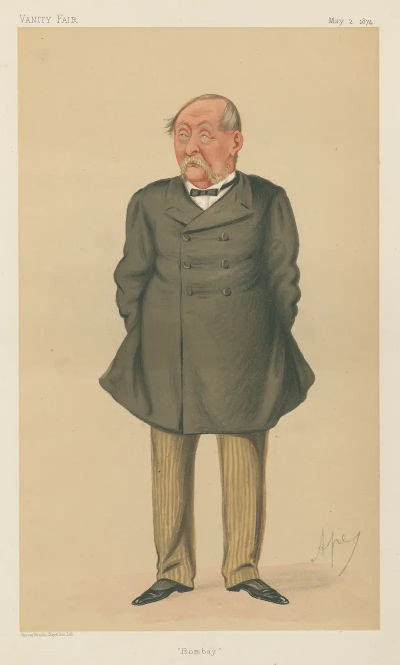 Politicians – ‘Bombay’. The Rt. Hon. Sir William Robert Seymour Vessey Fitzgerald. May 2, 1874 av Carlo Pellegrini