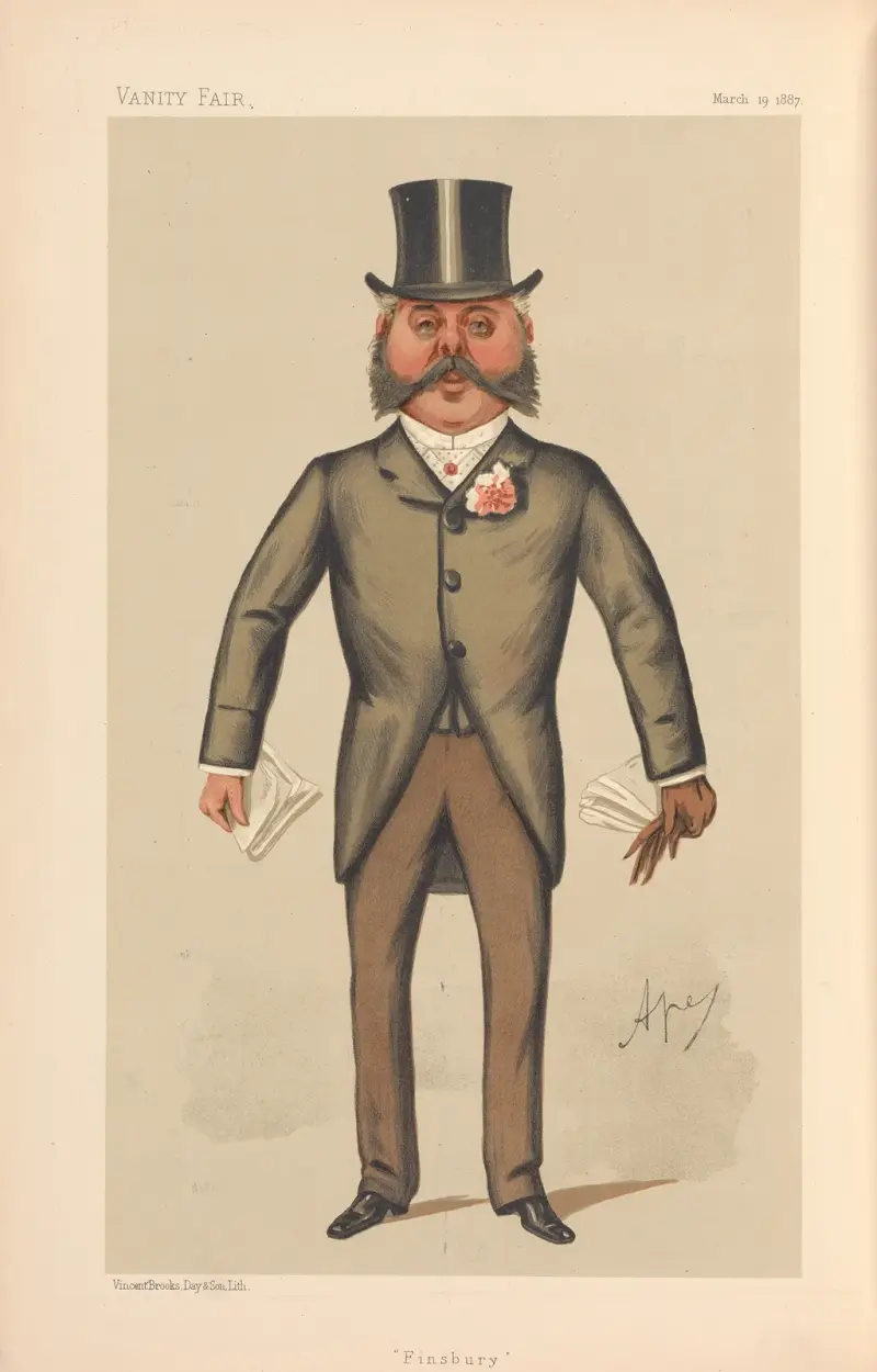Politiker – „Finsbury“. Oberst Francis Duncan. 19. März 1887 von Carlo Pellegrini
