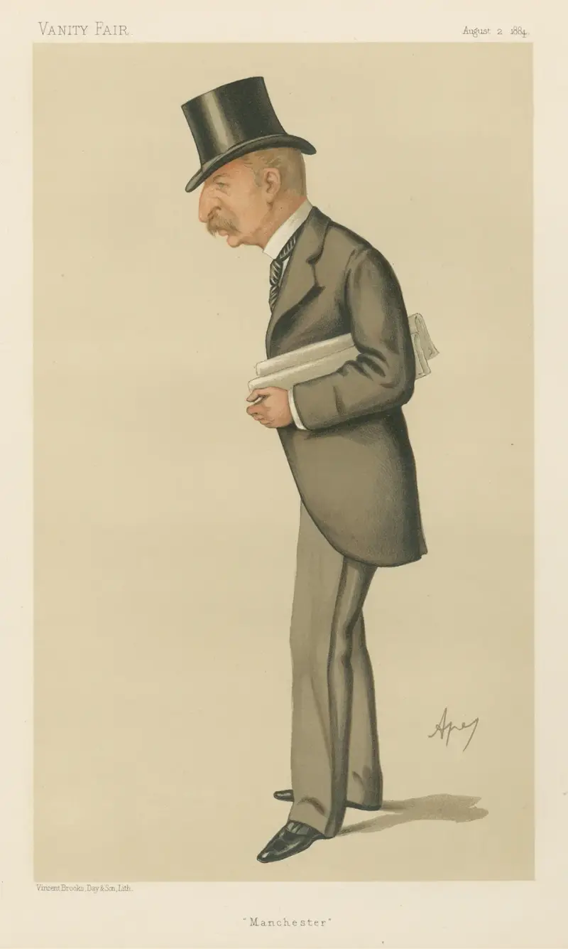 Politicians – ‘Manchester’. Mr. John Skagg. 2 August 1884 av Carlo Pellegrini