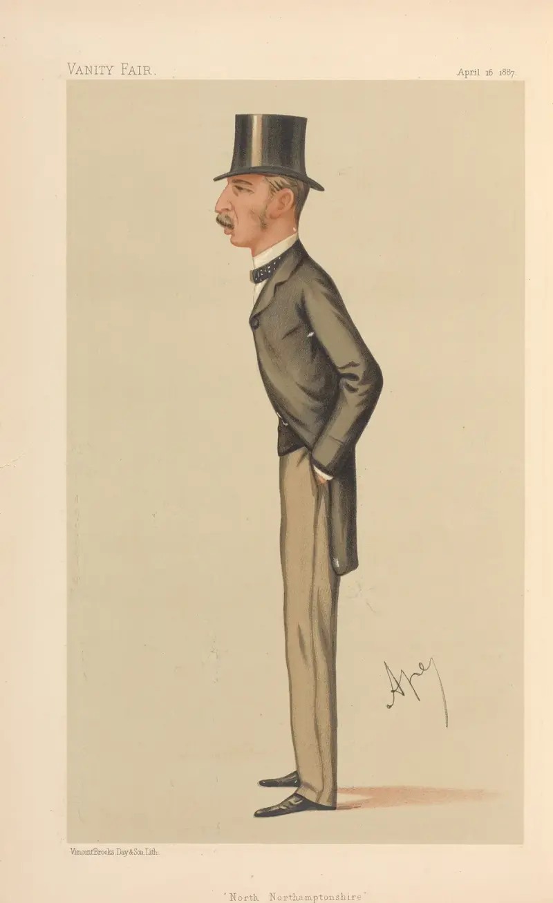 Politicians – North Northamptonshire’. Lord Burghley. April 16, 1887 av Carlo Pellegrini
