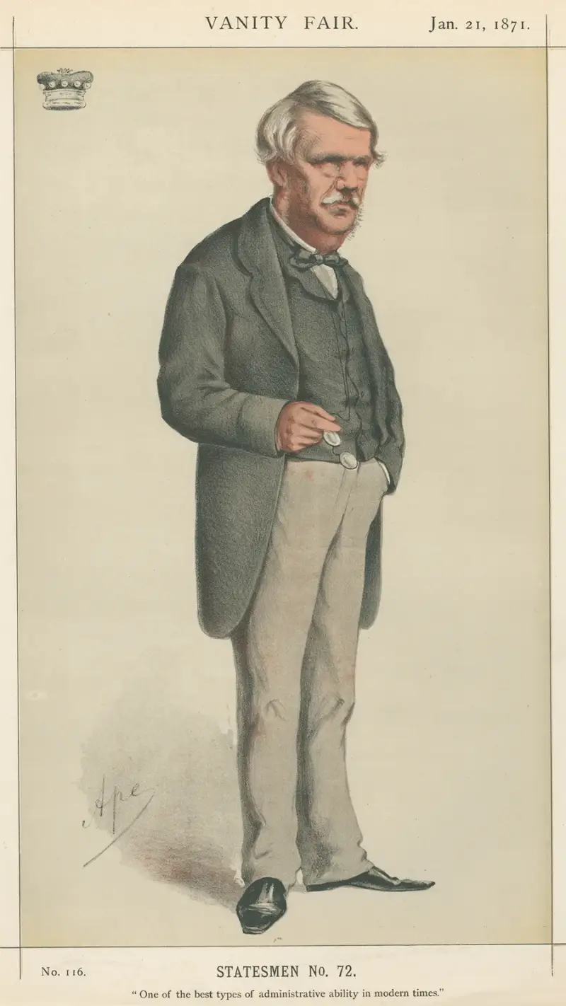 Politicians – ‘One of the best types of administrative ability in modern times.’ Lord Lawrence. 21 June 1871 av Carlo Pellegrini