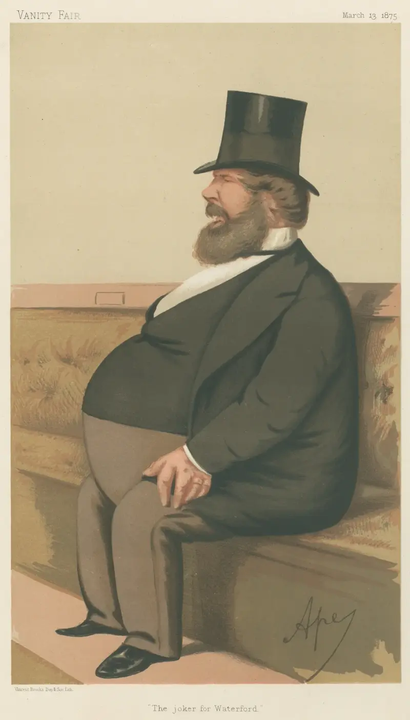 Politicians – ‘The Joker for Waterford’. Major Purcell O’Gorman. 13 March 1875 av Carlo Pellegrini