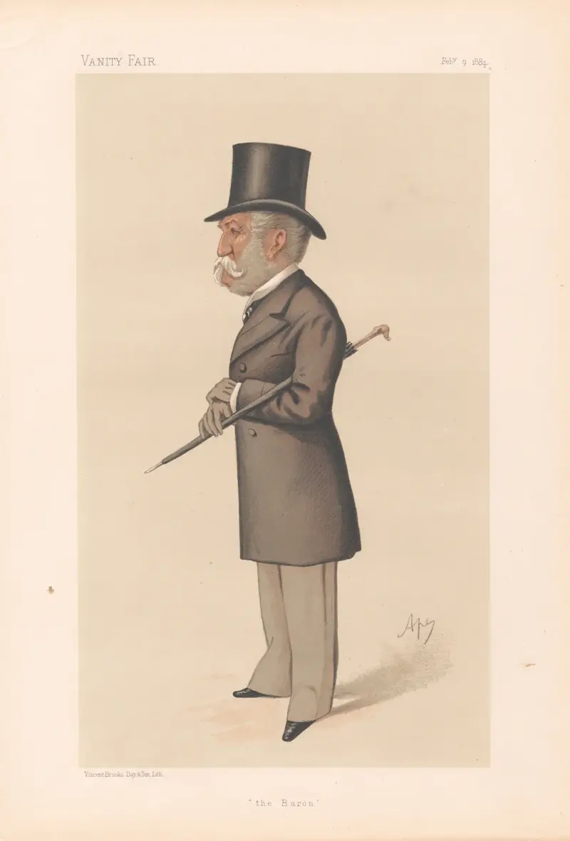 The Baron – Sir Charles Lennox Wyke. 9 Feb. 1884 av Carlo Pellegrini