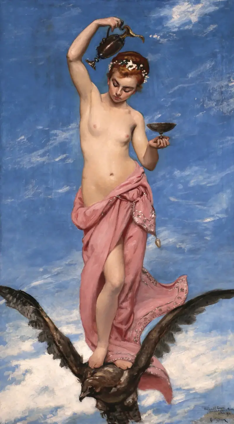 Hebe av Carolus-Duran