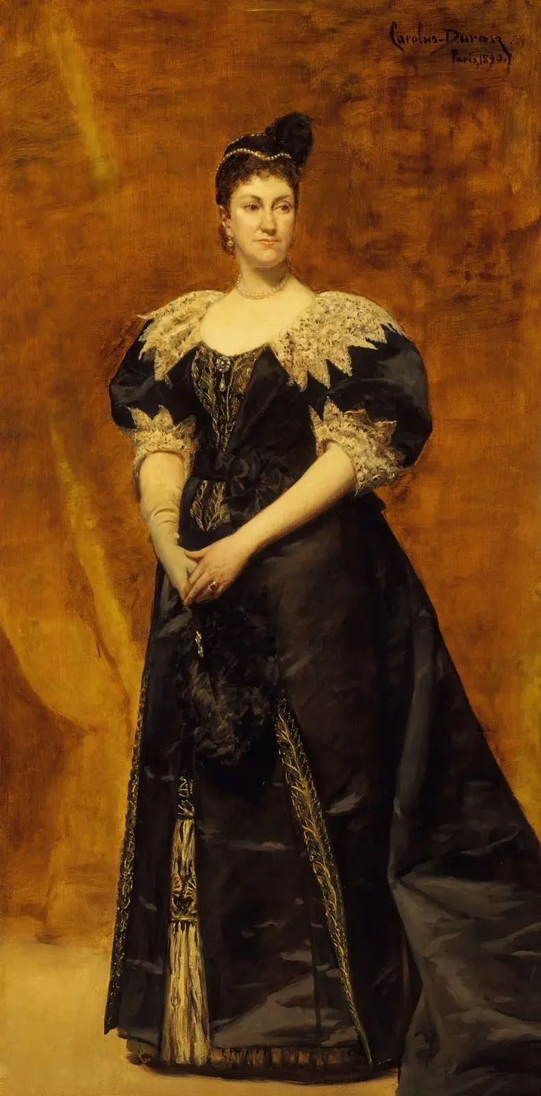 Mrs. William Astor (Caroline Webster Schermerhorn, 1831–1908) von Carolus-Duran