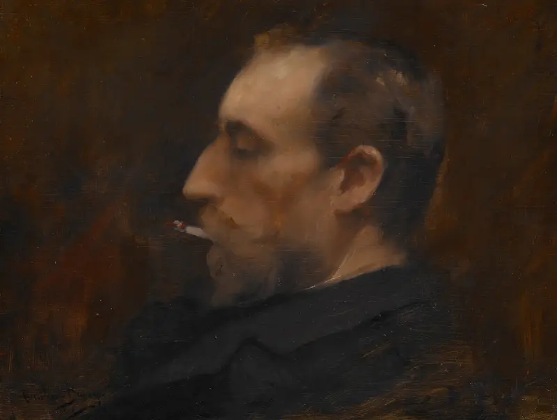 Portrait of a Man av Carolus-Duran