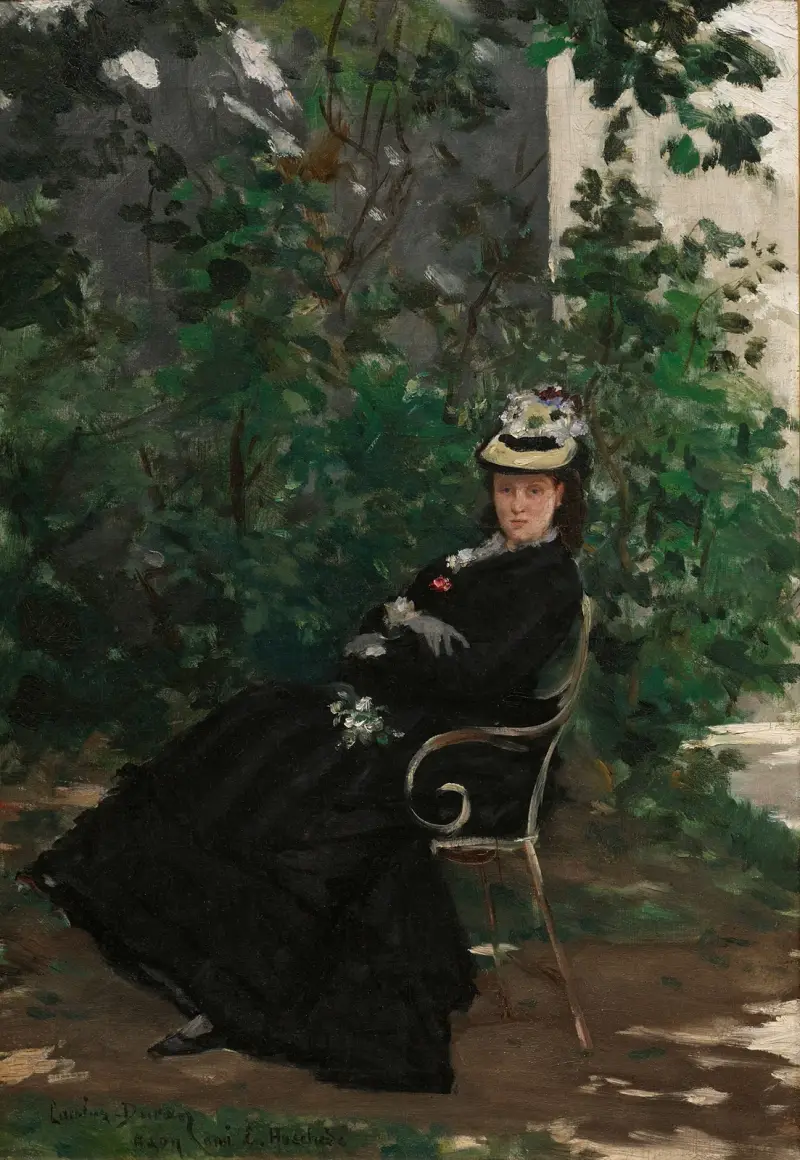 Porträtt av Madame Alice Hoschedé av Carolus-Duran