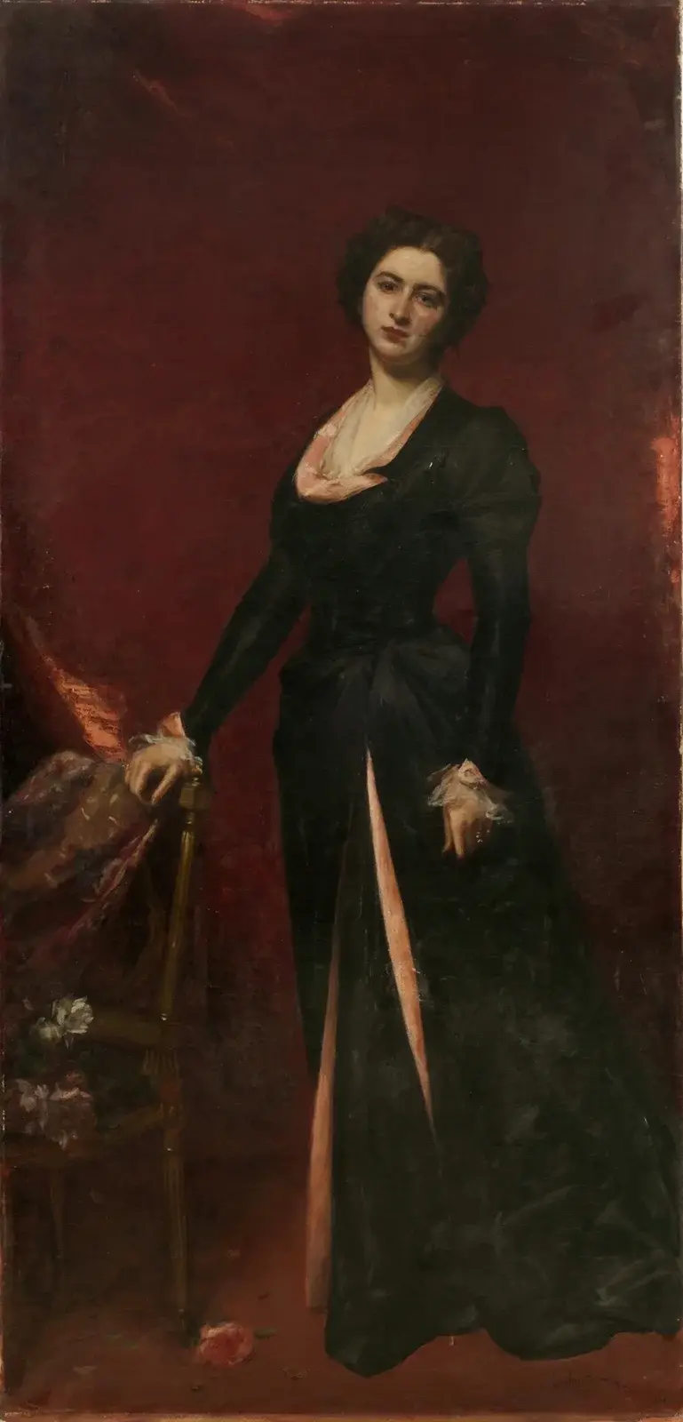 Porträtt av María Reyna de Fernández Blanco av Carolus-Duran