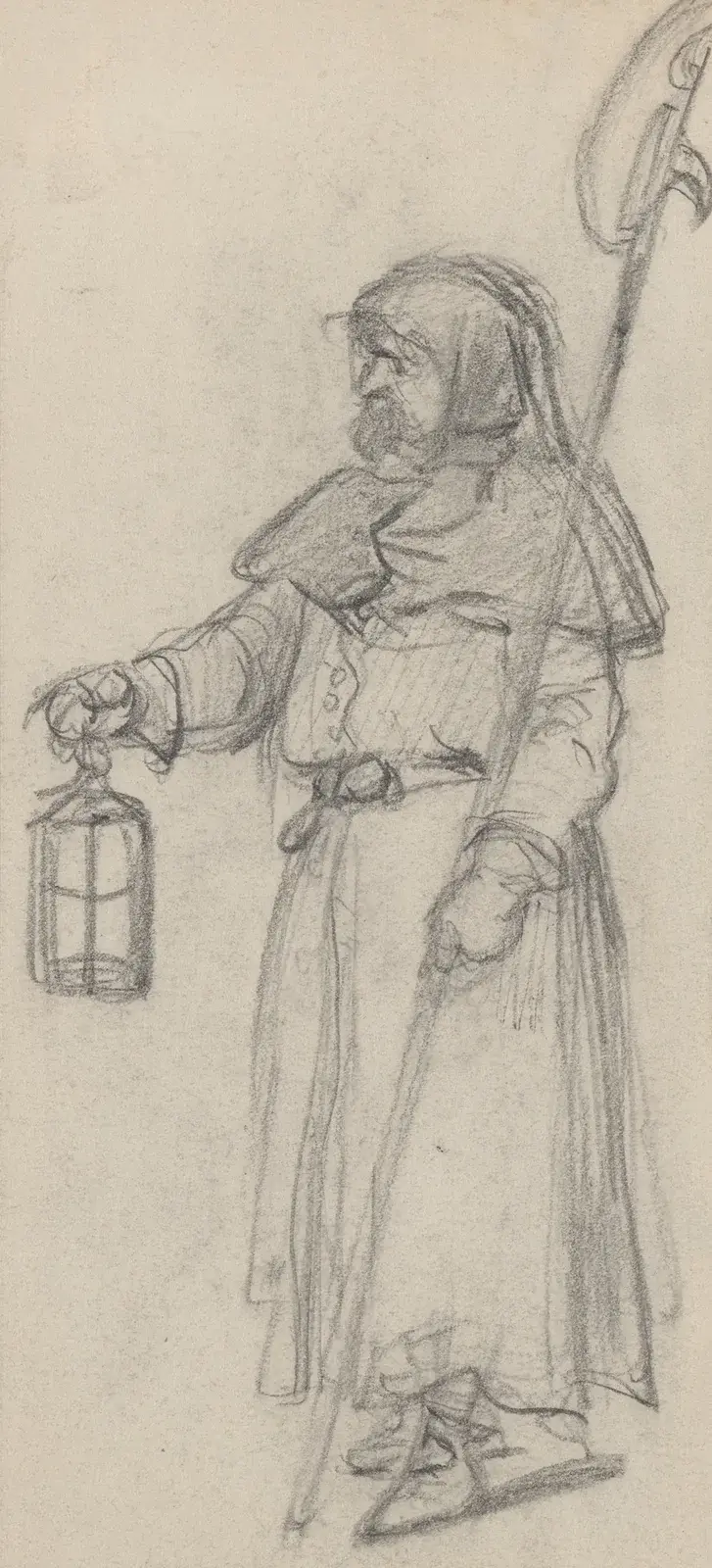 En munk av Felix Octavius Carr Darley