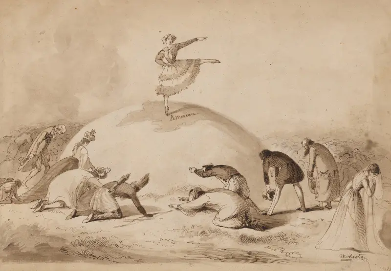 Fanny Elssler, Felix Octavius Carr Darley