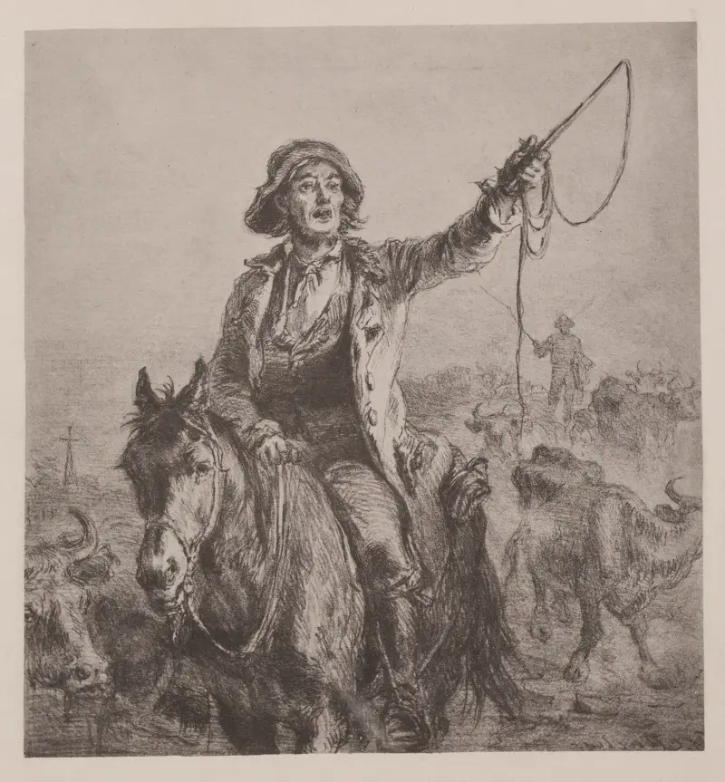 Pasáček ženoucí dobytek, Felix Octavius Carr Darley