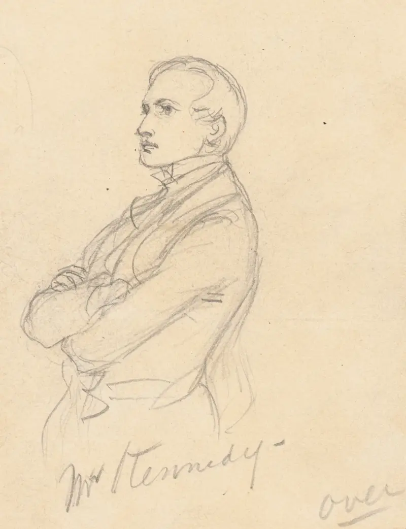 John Pendleton Kennedy av Felix Octavius Carr Darley