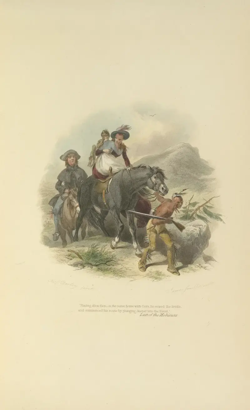 Der letzte Mohikaner – Nr. 1 von Felix Octavius Carr Darley