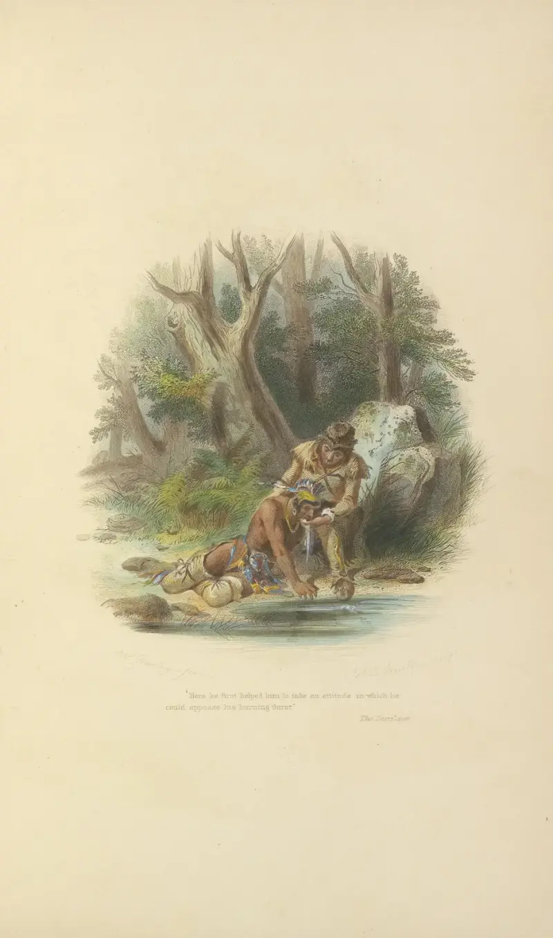 The Deerslayer av Felix Octavius Carr Darley