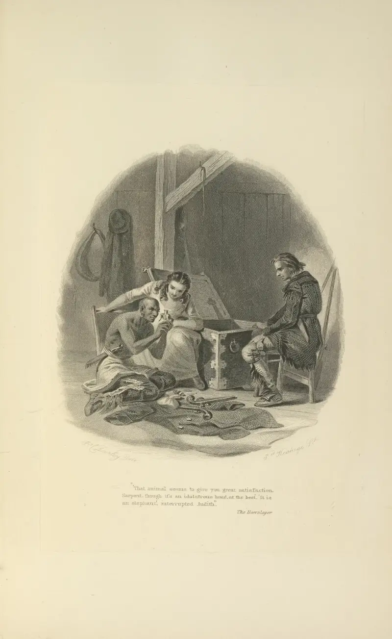 The Deerslayer av Felix Octavius Carr Darley