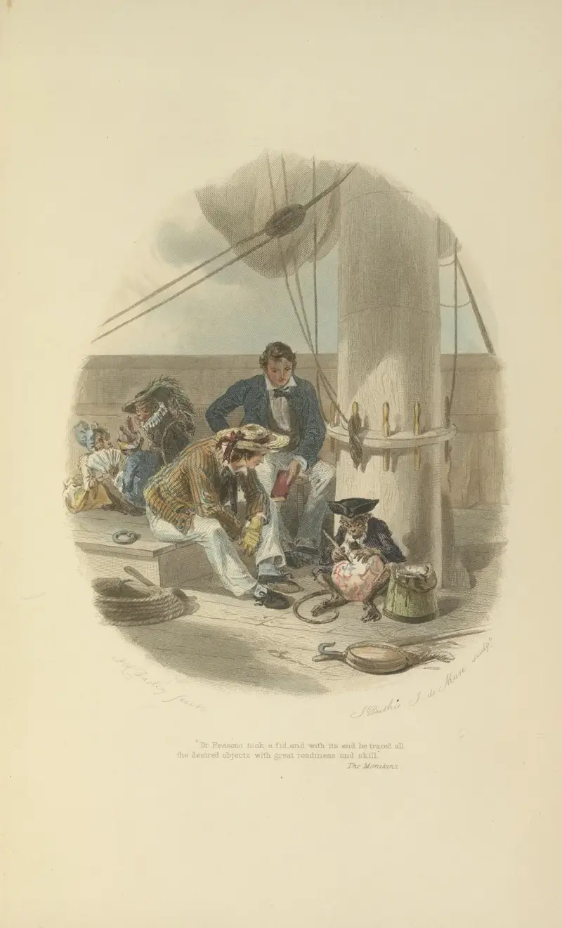 The Monikins av Felix Octavius Carr Darley