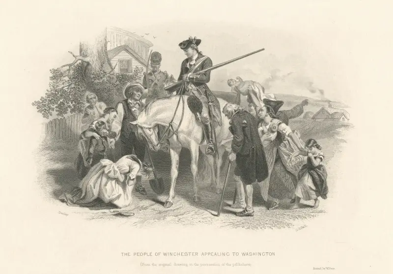 Winchestersborna vädjar till Washington av Felix Octavius Carr Darley