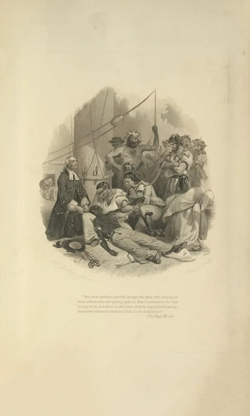 Röda piraten av Felix Octavius Carr Darley
