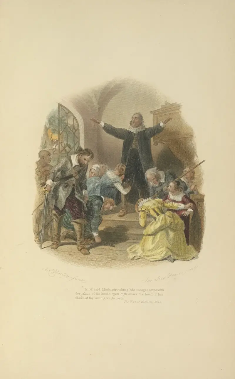 The Wept of Wish-Ton-Wish av Felix Octavius Carr Darley