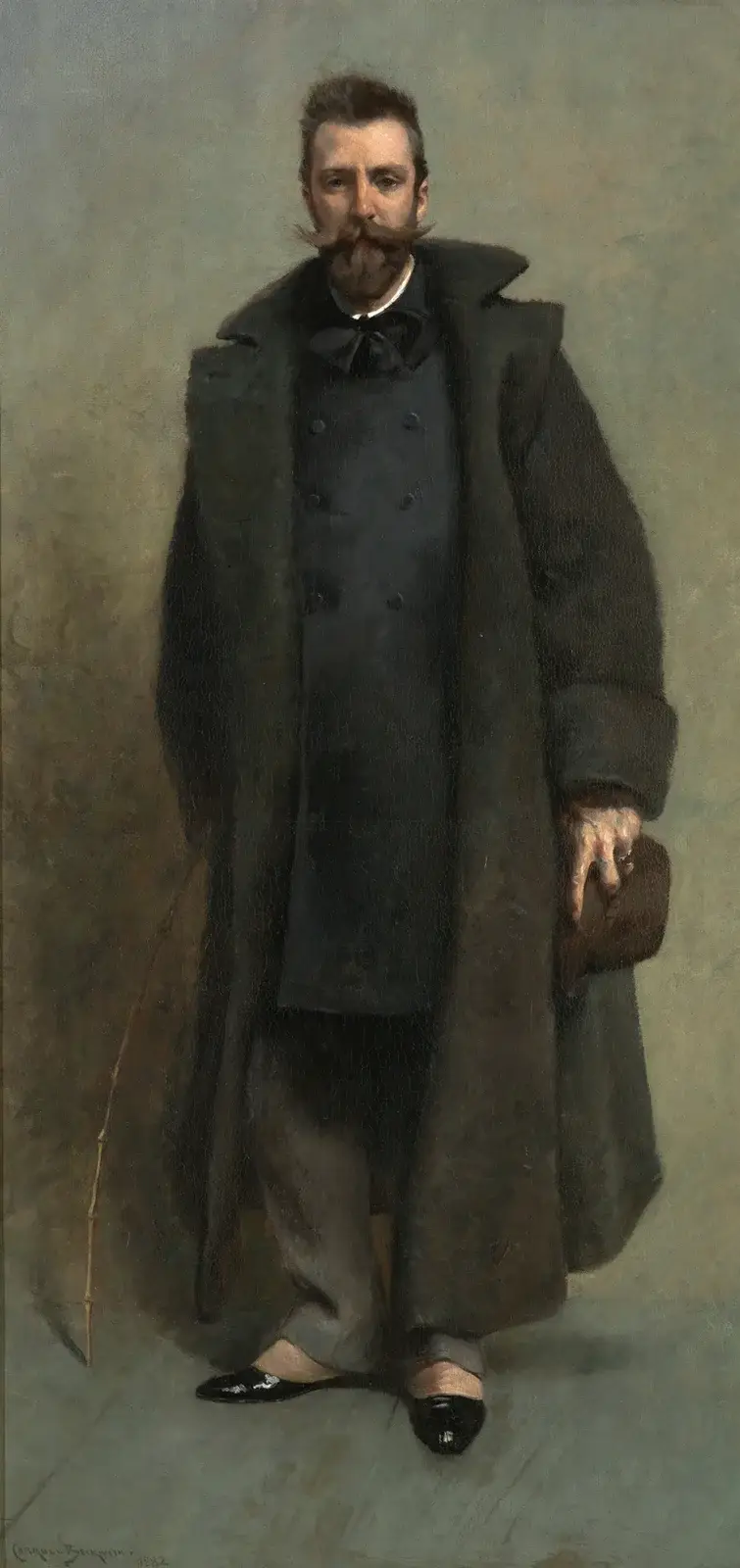 Portrait of William Merritt Chase av James Carroll Beckwith