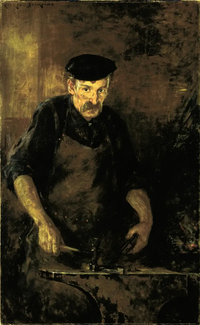 Kovář, James Carroll Beckwith