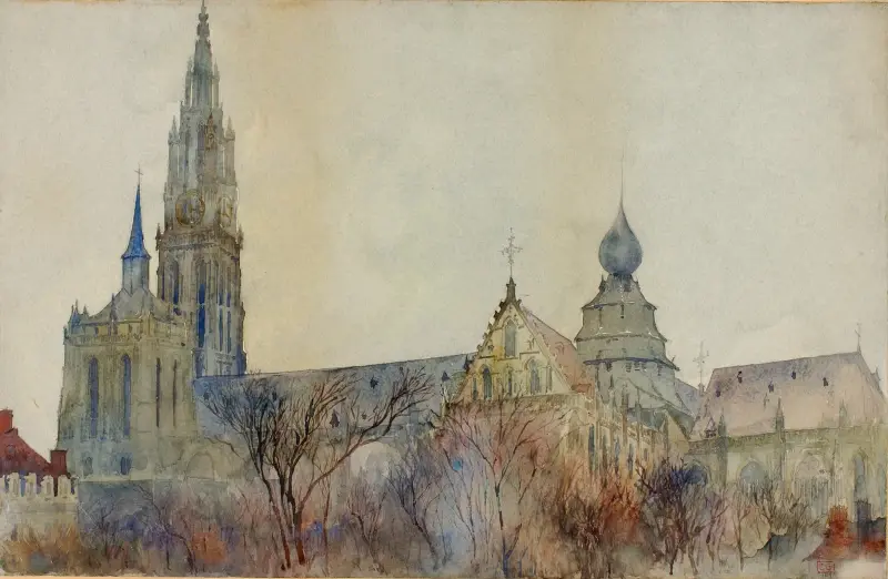Antverpská katedrála, Cass Gilbert
