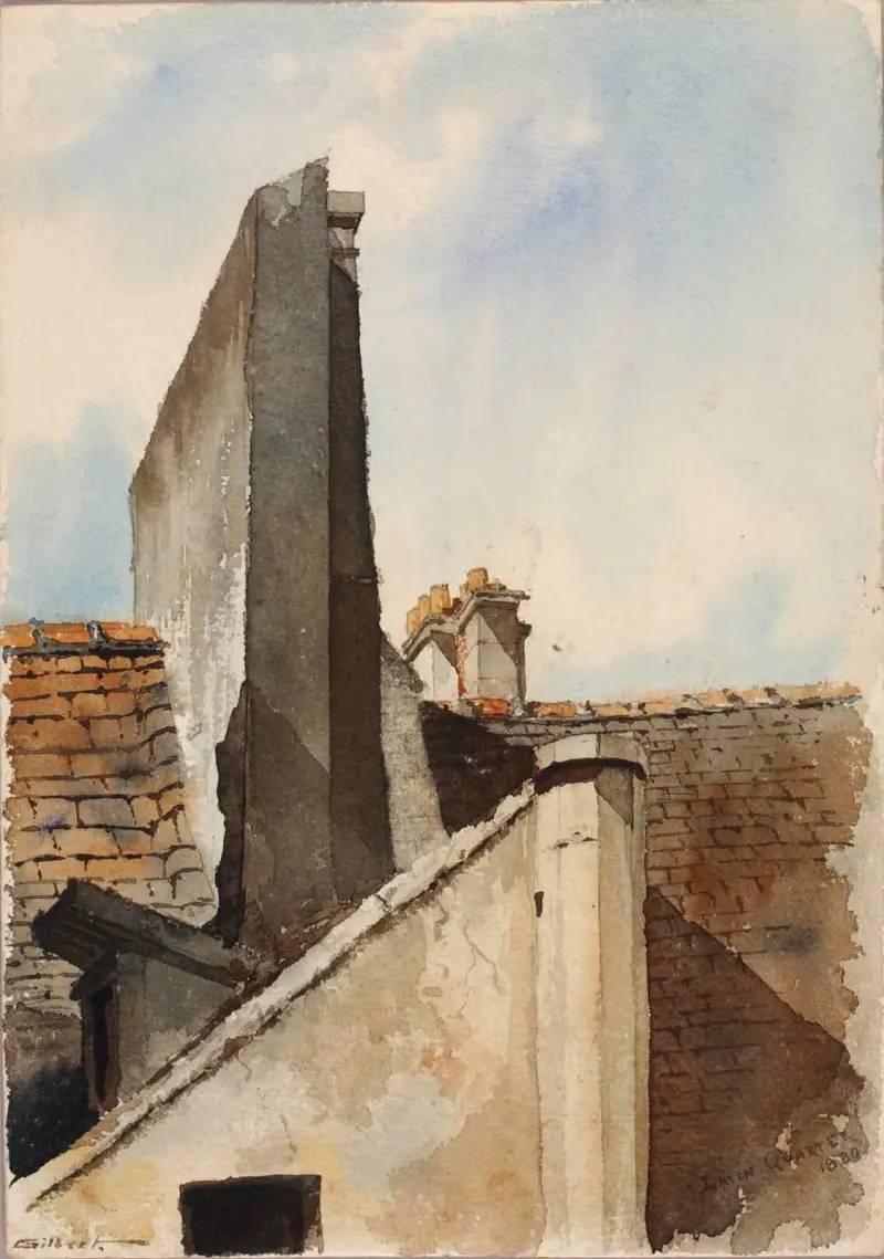 Dzielnica łacińska, Paryż, 1880 – Nr. 2, Cass Gilbert