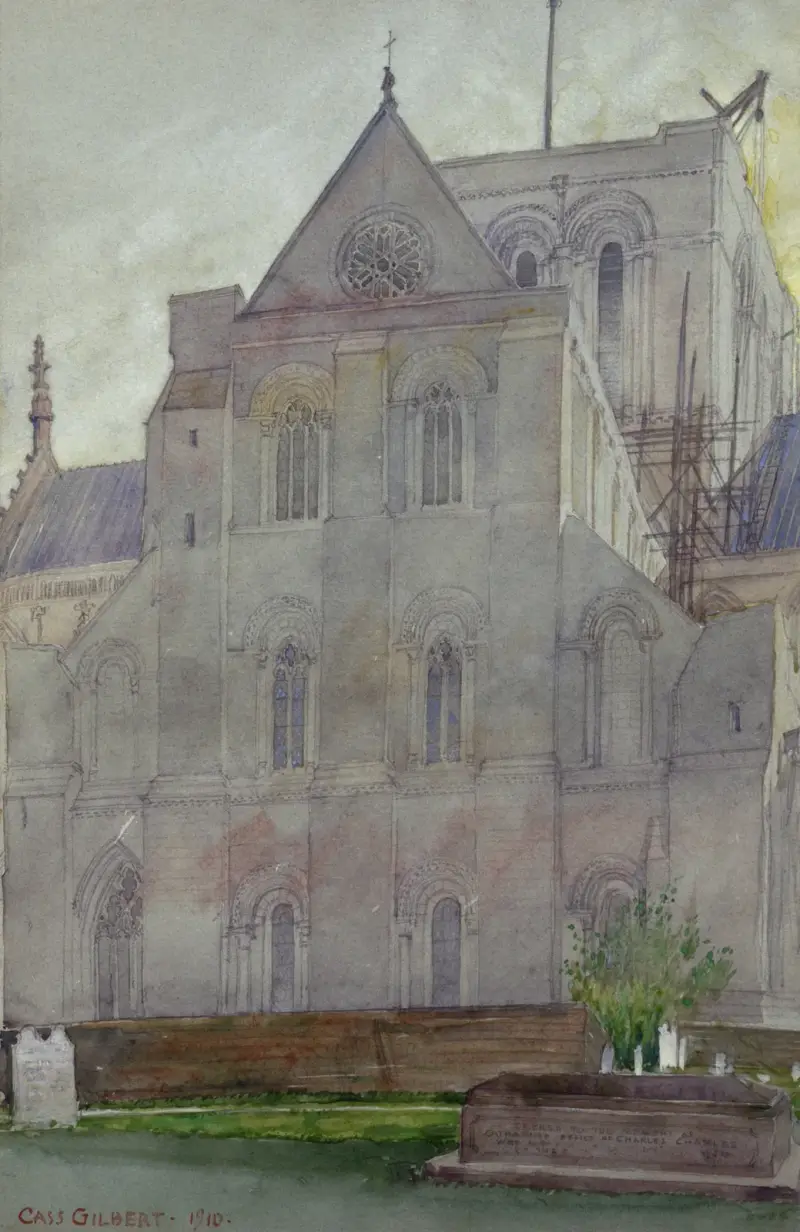 North Transept, Winchester Cathedral, England av Cass Gilbert