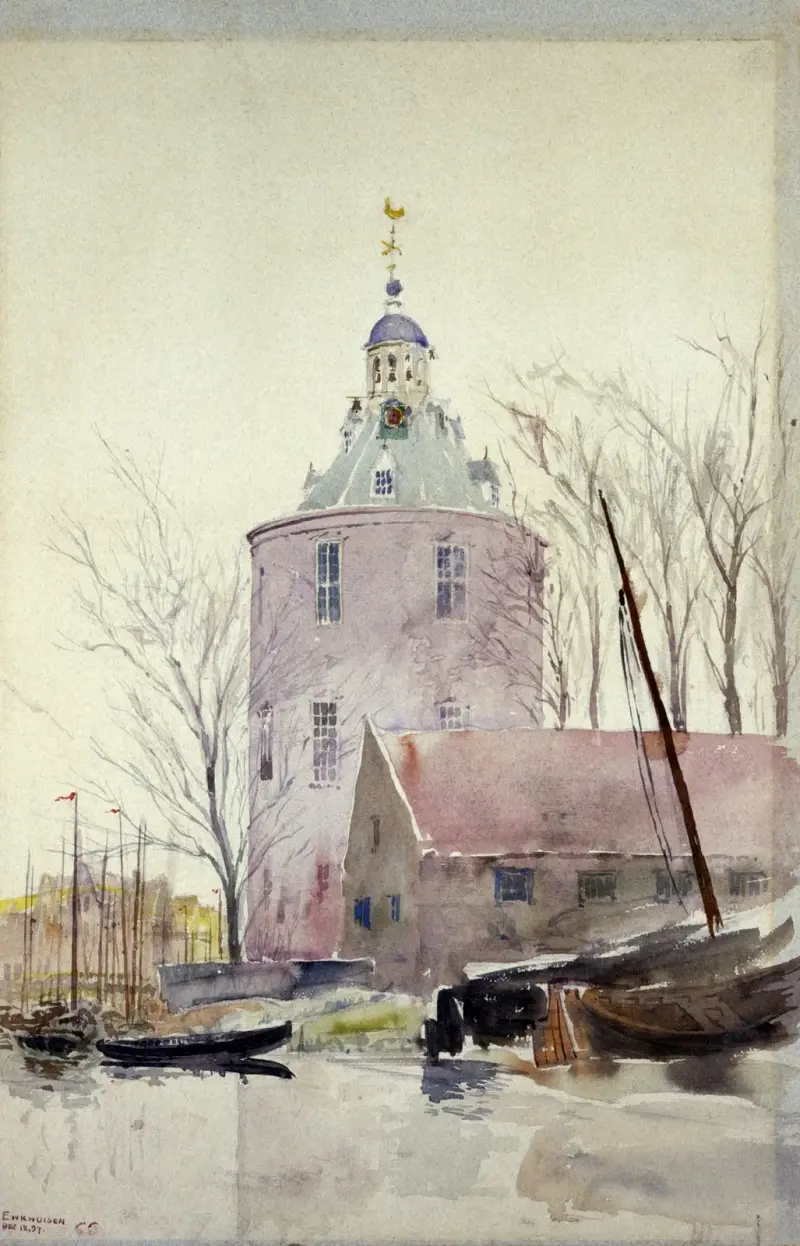 Tornet i Enkhuizen, Holland av Cass Gilbert