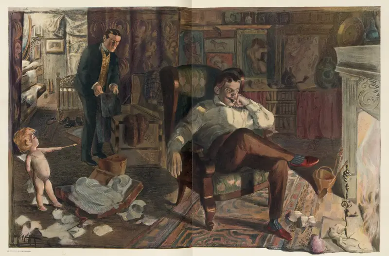 The bachelor’s last Christmas eve av Rose Cecil O'Neill