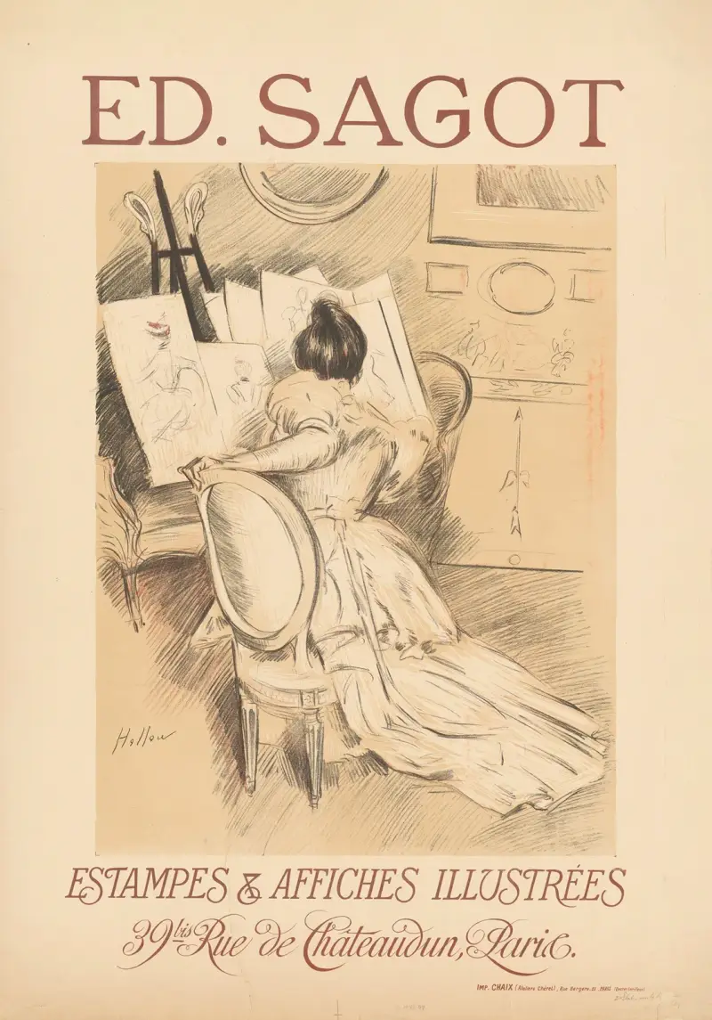 Ed. Sagot. Estampes & Affiches Illustrées av Paul César Helleu