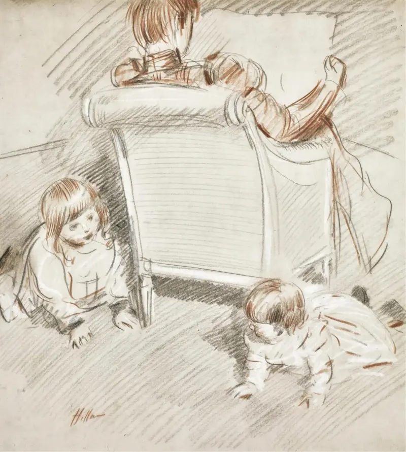 Barnlekar av Paul César Helleu
