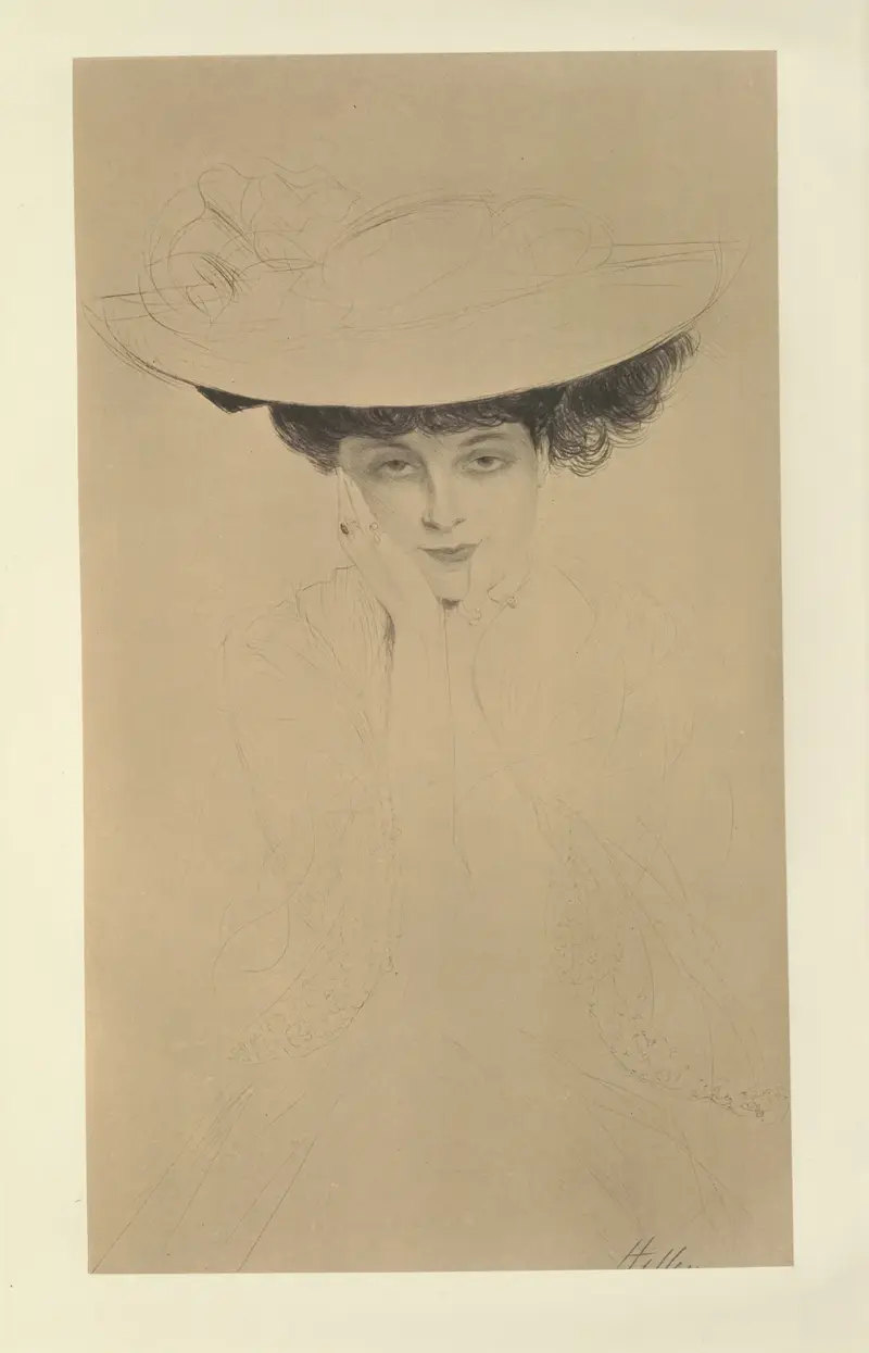 La Comtesse de Noailles von Paul César Helleu