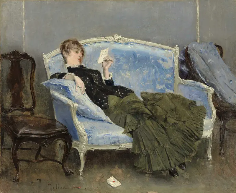 Brev av Paul César Helleu